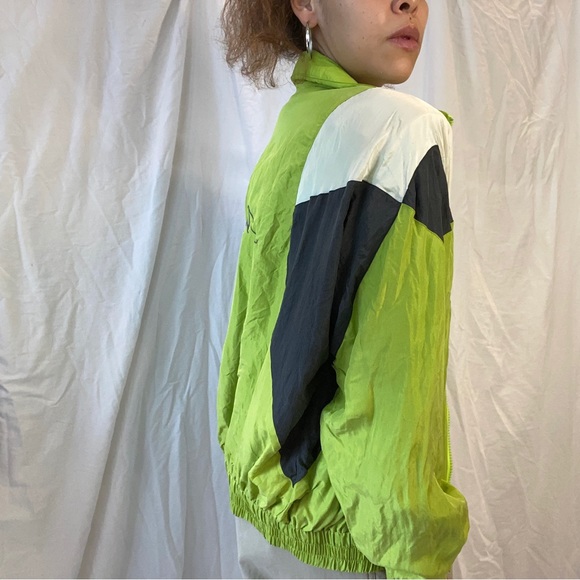 Silk vintage bomber jacket - Picture 3 of 5